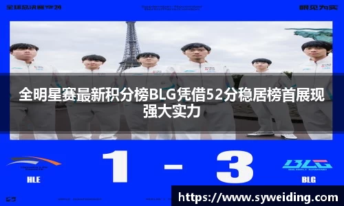 全明星赛最新积分榜BLG凭借52分稳居榜首展现强大实力